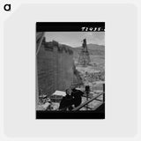 アートポストカード-Shasta Dam Construction
 - ラッセル リー Postcard.