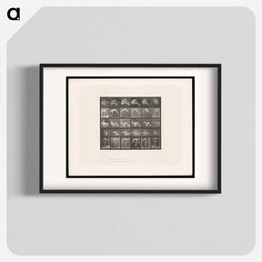 アートポスター-Leaping Figure
 - エドワード マイブリッジ Poster.