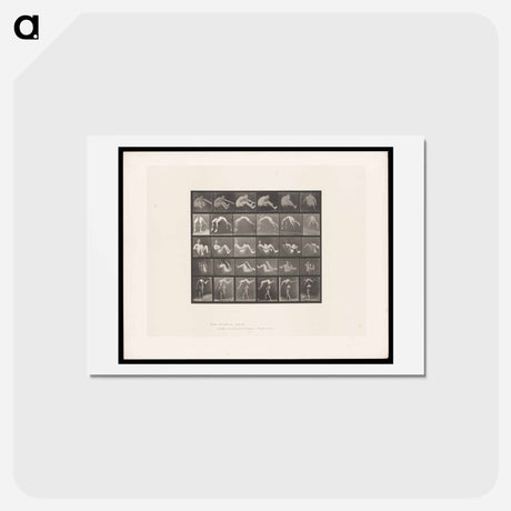 アートポストカード-Leaping Figure
 - エドワード マイブリッジ Postcard.