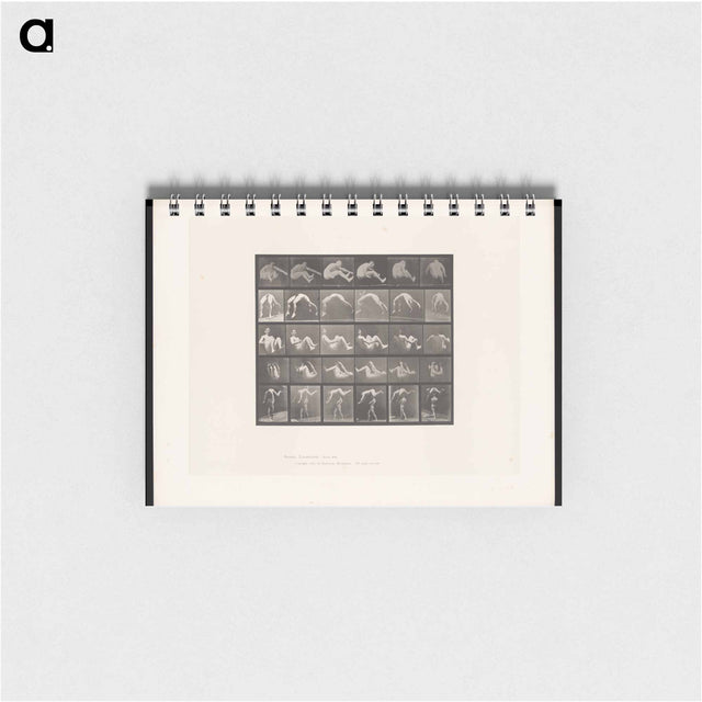アートメモ帳-Leaping Figure
 - エドワード マイブリッジ Memo.