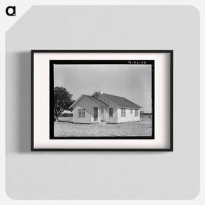アートポスター-Tenant Purchase Farm Home
 - ラッセル リー Poster.