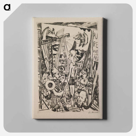 アートパネル-The Tall Man
 - セントルイス美術館 Canvas.