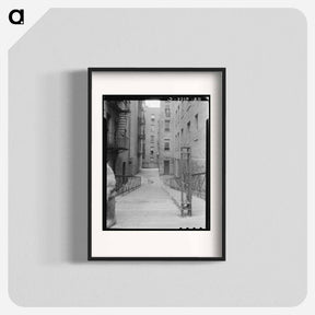 アートポスター-Apartment Houses for Resettlement at Hightstown, New Jersey - ドロテア ラング Poster.