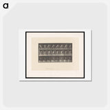 アートポストカード-Batter Up
 - エドワード マイブリッジ Postcard.
