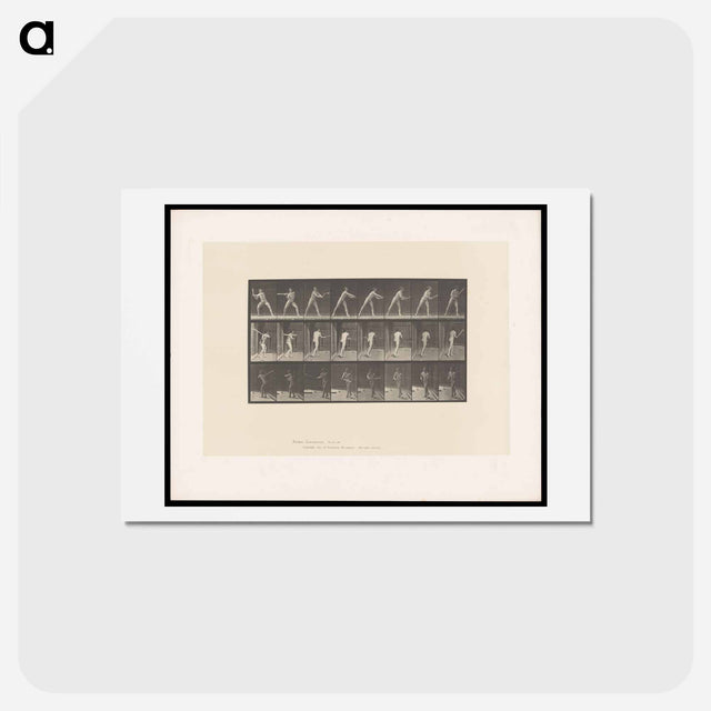 アートポストカード-Batter Up
 - エドワード マイブリッジ Postcard.