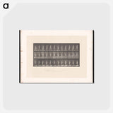 アートポストカード-Skipping Woman
 - エドワード マイブリッジ Postcard.