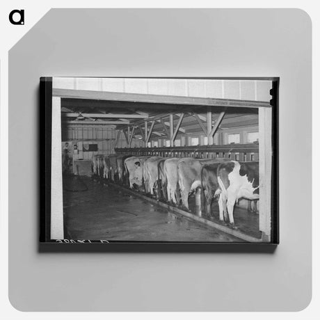 アートパネル-Kansas Truck Stop
 - ラッセル リー Canvas.