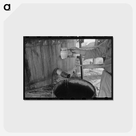 アートポストカード-Turpentine Distillation
 - ラッセル リー Postcard.