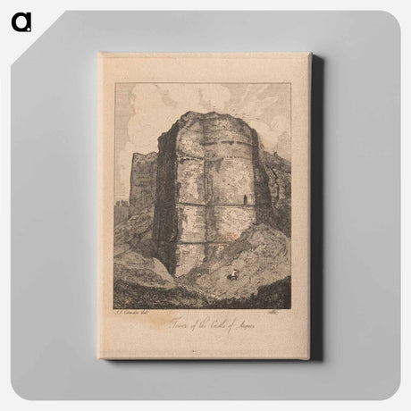 アートパネル-Tower of the Castle of Argues
 - イェール大学アートギャラリー Canvas.