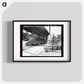 アートポスター-Untitled photo, possibly related to: Center Market. Washington, D.C. - ドロテア ラング Poster.