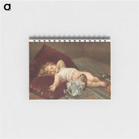 アートメモ帳-Sleeping Baby
 - ボストン公共図書館 Memo.