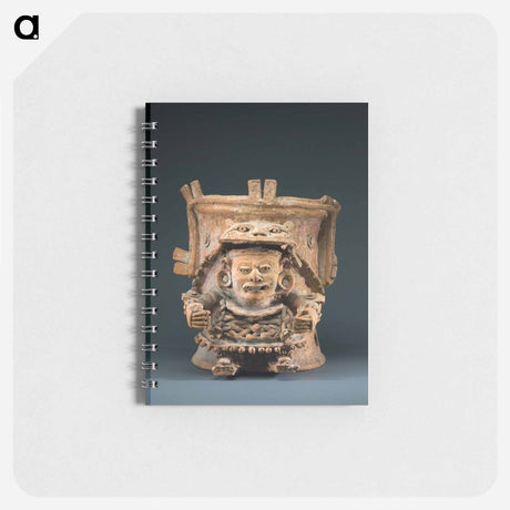 アートメモ帳-Incense Burner with Figure
 - セントルイス美術館 Memo.