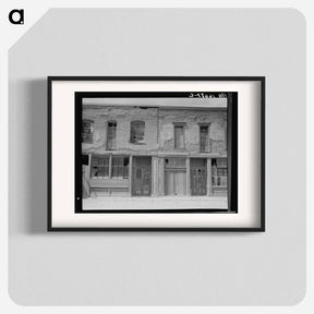 アートポスター-Crumbling buildings in Tombstone, Arizona - ドロテア ラング Poster.