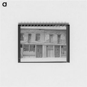 アートメモ帳-Crumbling buildings in Tombstone, Arizona - ドロテア ラング Memo.