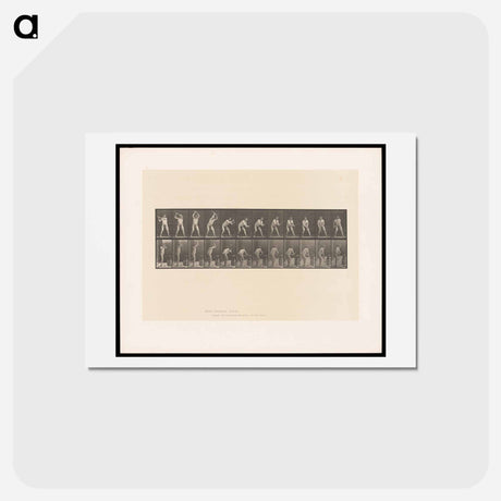 アートポストカード-The Blacksmith
 - エドワード マイブリッジ Postcard.