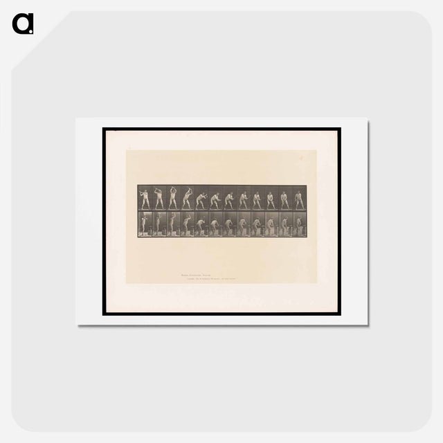 アートポストカード-The Blacksmith
 - エドワード マイブリッジ Postcard.