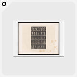 アートポストカード-Rugby Motion
 - エドワード マイブリッジ Postcard.