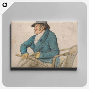 アートパネル-William Molyneaux, second Earl of Sefton: on a Box Seat, Holding Reins and Whip
 - イェール大学アートギャラリー Canvas.