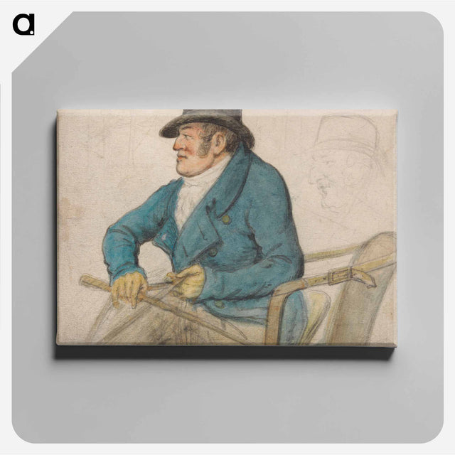 アートパネル-William Molyneaux, second Earl of Sefton: on a Box Seat, Holding Reins and Whip
 - イェール大学アートギャラリー Canvas.