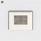 アートメモ帳-Man Walking
 - エドワード マイブリッジ Memo.