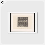 アートポストカード-The Throw
 - エドワード マイブリッジ Postcard.