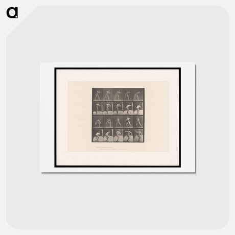 アートポストカード-The Throw
 - エドワード マイブリッジ Postcard.