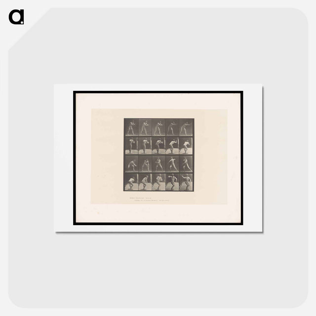 アートポストカード-The Throw
 - エドワード マイブリッジ Postcard.