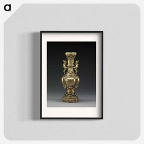 アートポスター-Lobed Vase with Animal Handles
 - セントルイス美術館 Poster.