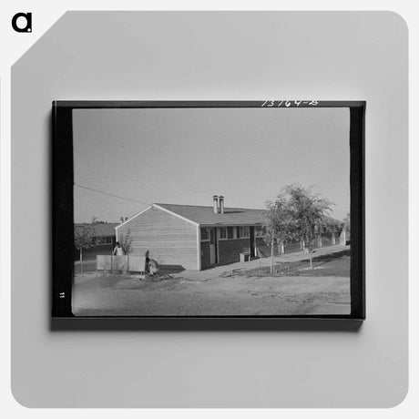 アートパネル-Armstrong's Farmhouse
 - ラッセル リー Canvas.