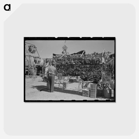 アートポストカード-Imperial County Fair Souvenir Stand
 - ラッセル リー Postcard.