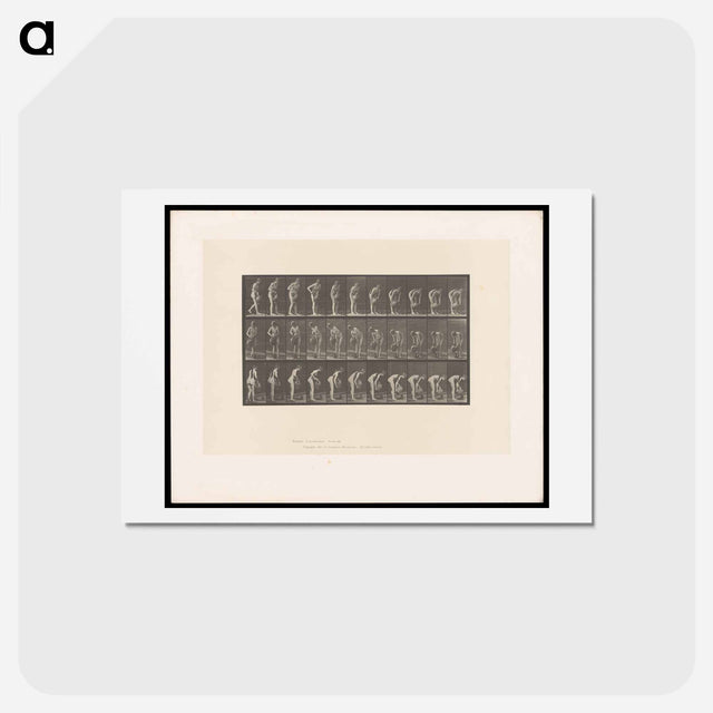 アートポストカード-Water Bearer
 - エドワード マイブリッジ Postcard.