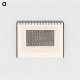 アートメモ帳-Water Bearer
 - エドワード マイブリッジ Memo.