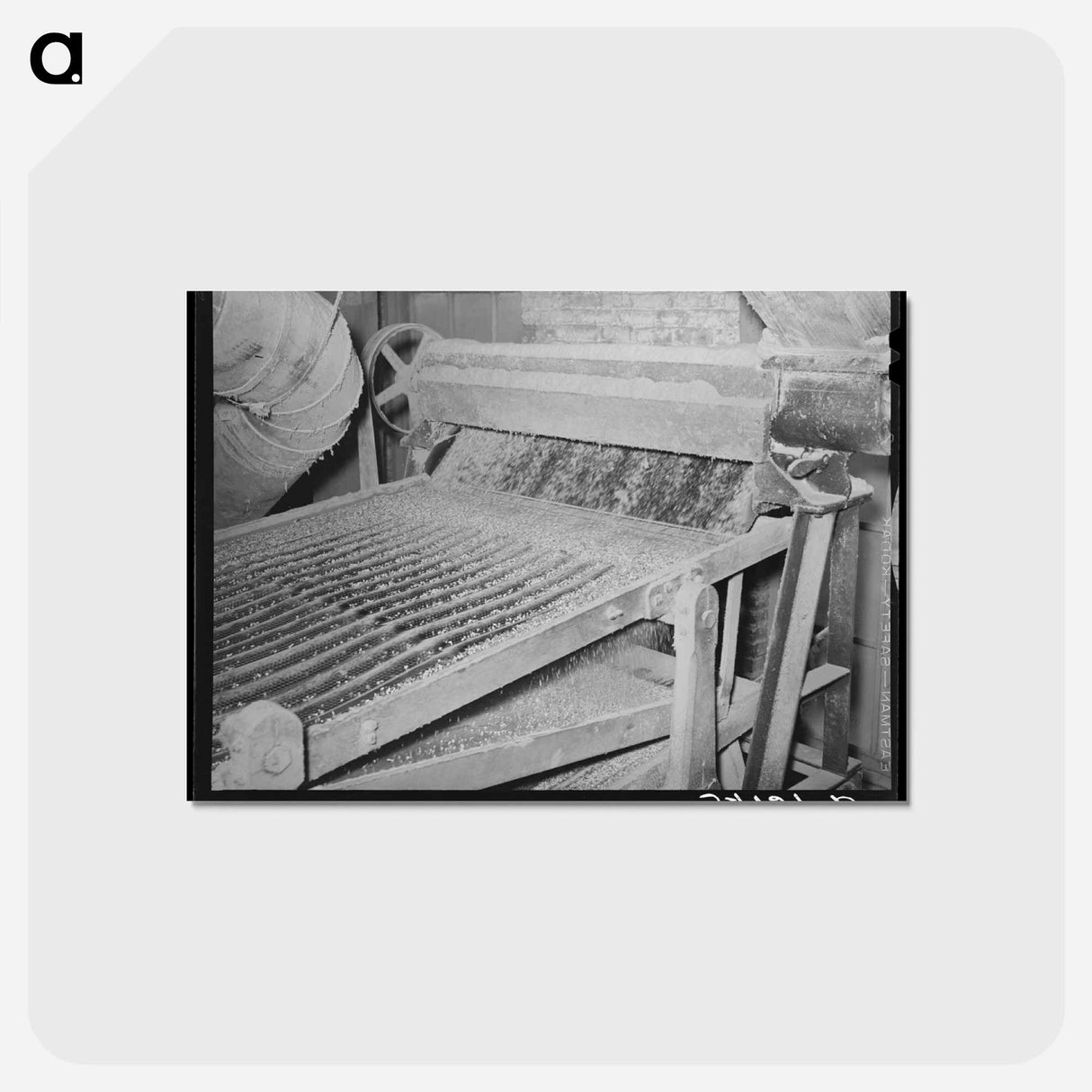アートポストカード-Cotton Seed Delinting
 - ラッセル リー Postcard.