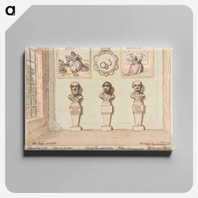 アートパネル-Design for the New Gallery of Busts and Pictures
 - イェール大学アートギャラリー Canvas.