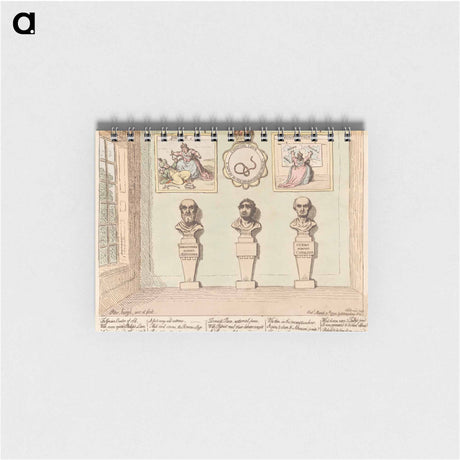 アートメモ帳-Design for the New Gallery of Busts and Pictures
 - イェール大学アートギャラリー Memo.