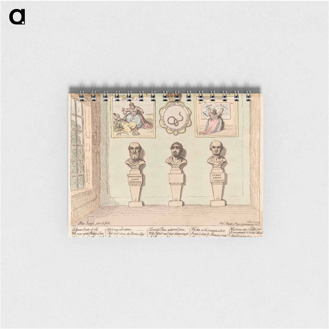 アートメモ帳-Design for the New Gallery of Busts and Pictures
 - イェール大学アートギャラリー Memo.