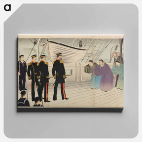 アートパネル-Surrender of Admiral Ding Ruchang
 - セントルイス美術館 Canvas.