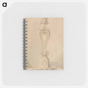 アートメモ帳-Design for a Candlestick
 - イェール大学アートギャラリー Memo.
