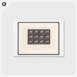 アートポストカード-Naked Horseman
 - エドワード マイブリッジ Postcard.