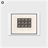 アートポストカード-Naked Horseman
 - エドワード マイブリッジ Postcard.