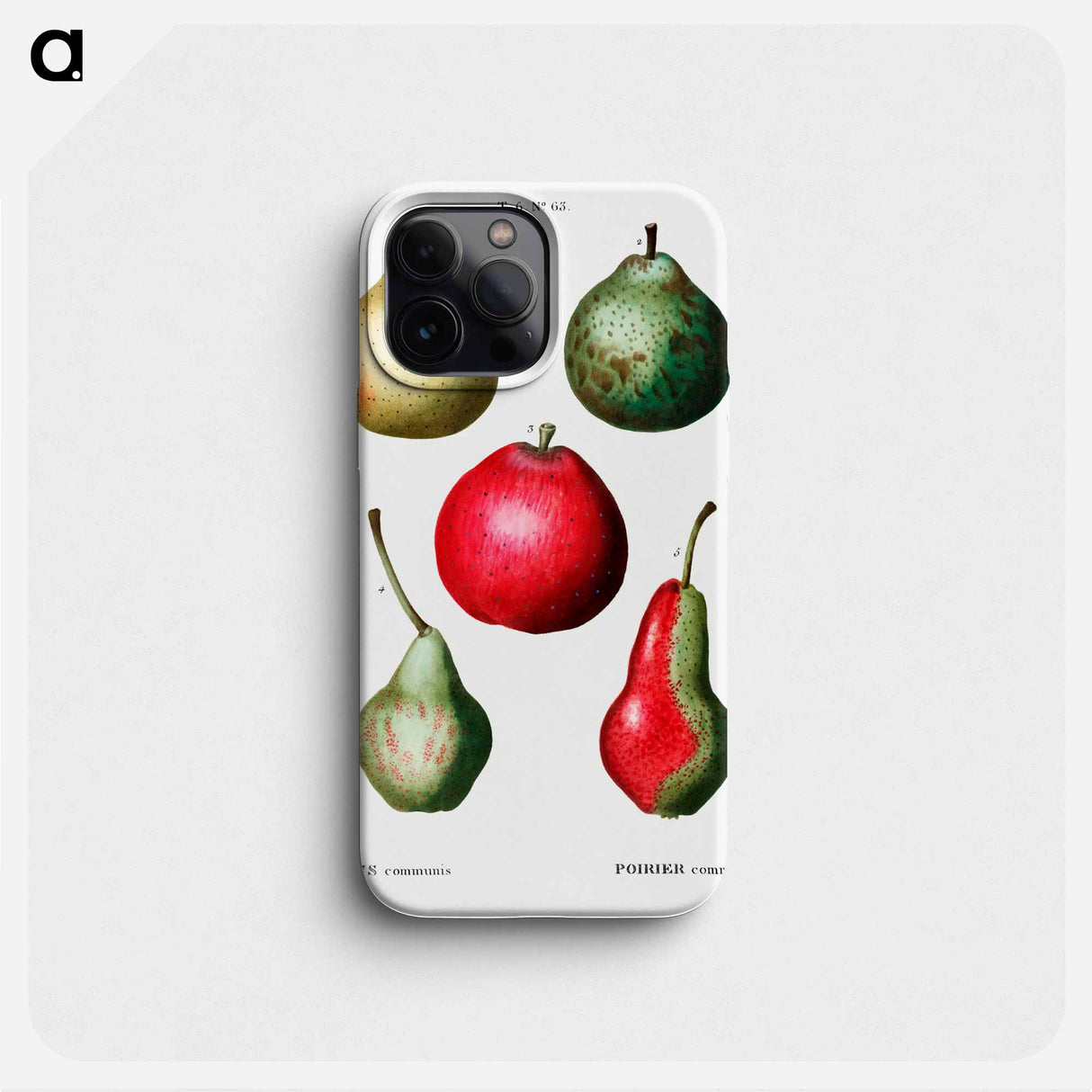 Pear (Pyrus communis) - ピエール ジョゼフ ルドゥーテ Phone Case.