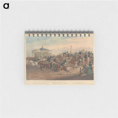 アートメモ帳-Scenes on the Road, or a Trip to Epsom and Back, Kennington Gate
 - イェール大学アートギャラリー Memo.