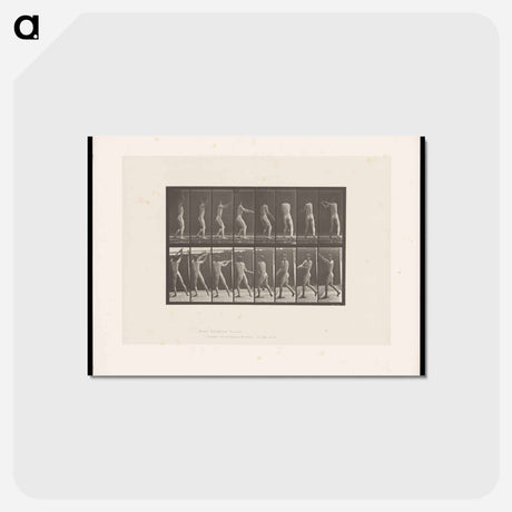 アートポストカード-Hammer Throw
 - エドワード マイブリッジ Postcard.