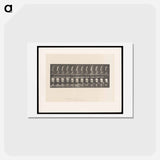 アートポストカード-Naked Man Walking
 - エドワード マイブリッジ Postcard.