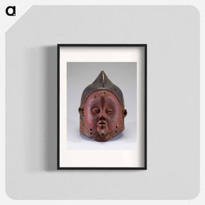 アートポスター-Helmet Mask
 - セントルイス美術館 Poster.