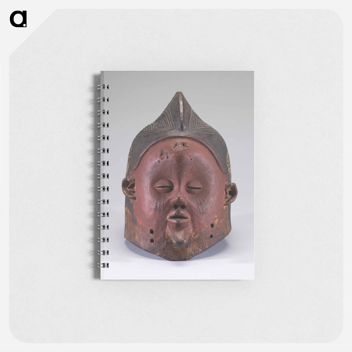 アートメモ帳-Helmet Mask
 - セントルイス美術館 Memo.