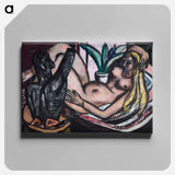 アートパネル-Studio (Female Nude and Sculpture)
 - セントルイス美術館 Canvas.