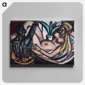 アートパネル-Studio (Female Nude and Sculpture)
 - セントルイス美術館 Canvas.