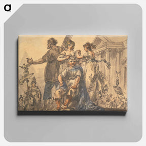 アートパネル-Forming the Civic Crown
 - イェール大学アートギャラリー Canvas.