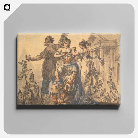 アートパネル-Forming the Civic Crown
 - イェール大学アートギャラリー Canvas.